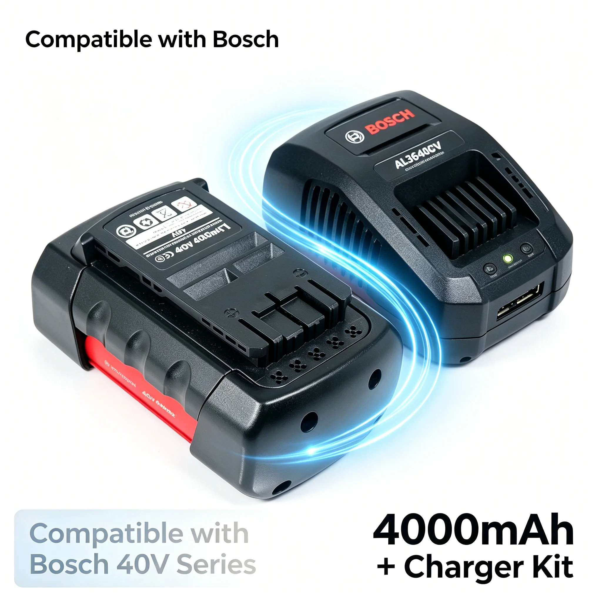 upgraded version For Bosch 40V battery 4000mAh BAT4030 BAT4040 BAT4050 BTA4060 Li-Ion Battery
