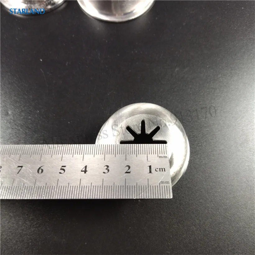 4 في 1 كروس النمذجة قبعات قطع الغيار قالب فوهة الأغطية تركيبات ل الفولاذ المقاوم للصدأ كروس صنع آلة الملحقات