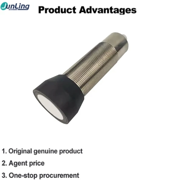 UZAM 50P6121/S14 Ultrasonic Proximity Sensor Brass PNP Output Range 350-2500mm 120KHz Thread Edition