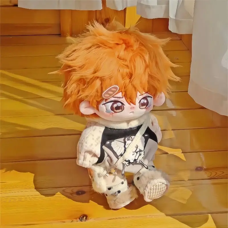 

Haikyuu!! Shoyo Hinata Cosplay Adorable Soft Puppet Cotton Doll Bony 20cm Gift Furry Naked Baby Maumet Delicate Decorate Cute