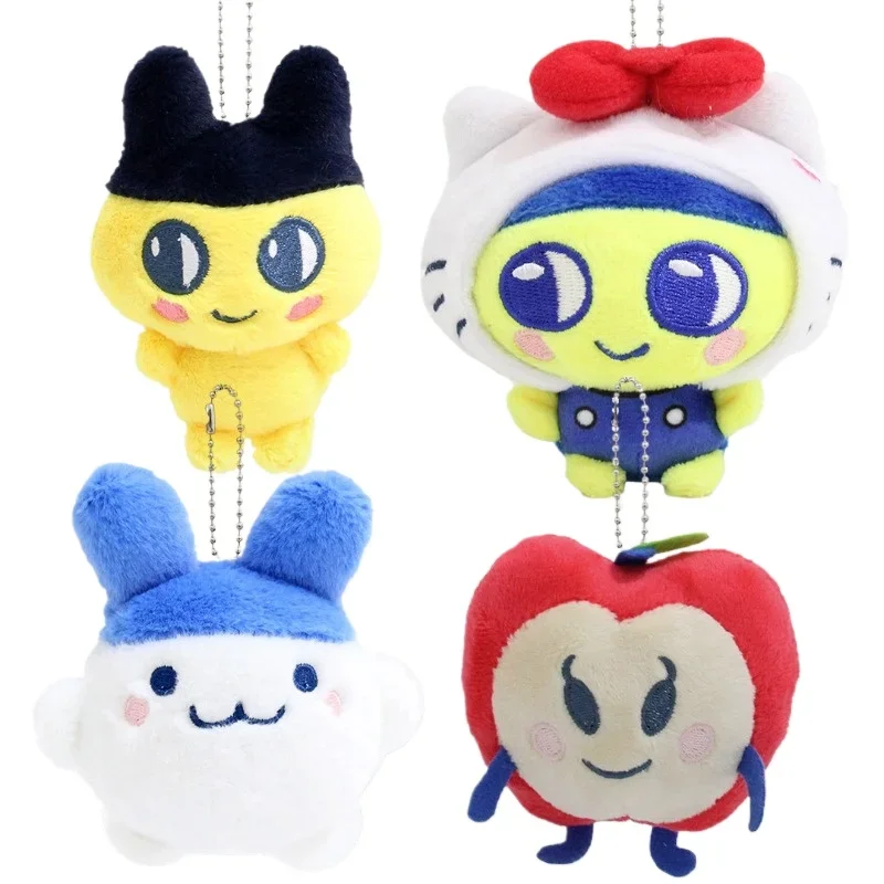 

Japan Anime Tama-gotchi Pets Kawaii Anime Plush Stuffed Pendants Toy Bag Decoration Key-chain Collection Kids Birthday Gifts