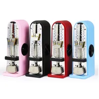 Metrónomo mecánico de guitarra, metrónomo Retro preciso, péndulo, Tick-tock, sin campana pesada para Piano, guitarra, violín, Accesorios musicales