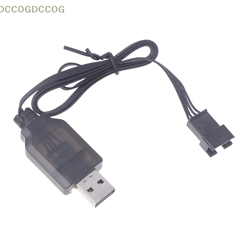 لعبة كهربائية سيارة E561 حفارة شاحن كابل يو اس بي جودة عالية 7.4 فولت 3.7 فولت X2 SM4P بطارية ليثيوم أيون عكس محول الشحن #4