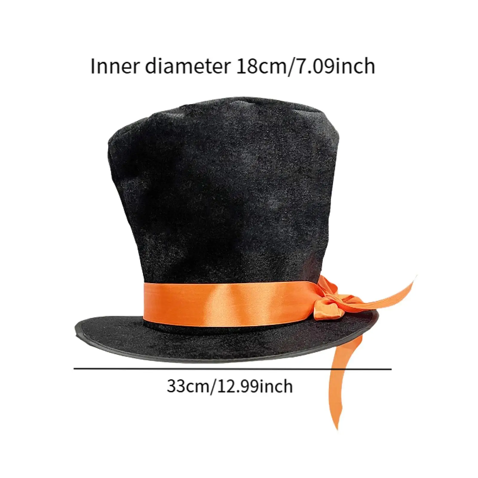 Regali per cappelli a cilindro Copricapo pieghevole per spettacoli teatrali Vacanze Carnevale in maschera