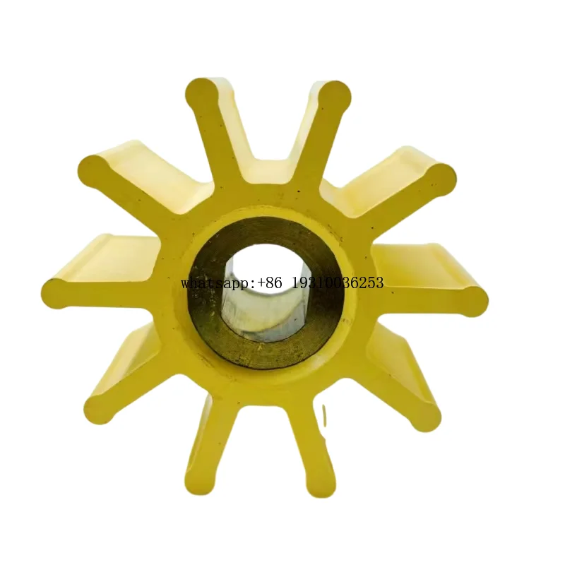 

Grade Silicone Rubber Impeller With Stainless Steel Shaft Core Support Custom Impeller Flexible Impeller