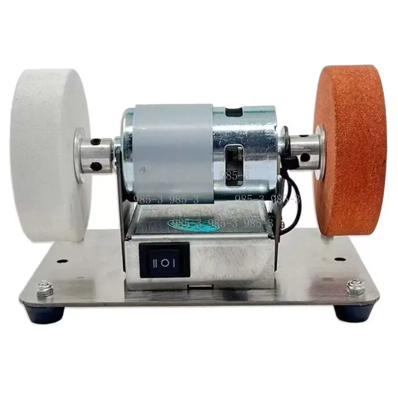 

Small Electric Desktop Grinder, Household Multifunctional Grinding & Punching Machine, Automatic Desktop Disc