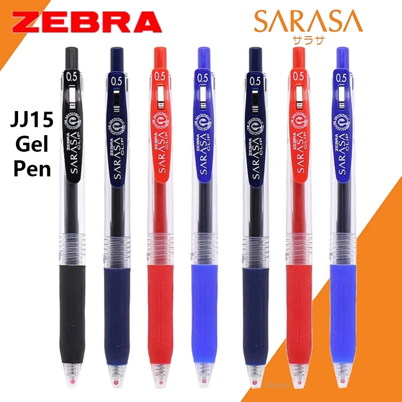 

Гелевая ручка Zebra JJ15 SARARA, 4 цвета, пигментные чернила без размазывания, водонепроницаемые, светостойкие ручки для письма, высококачественные принадлежности канцелярия