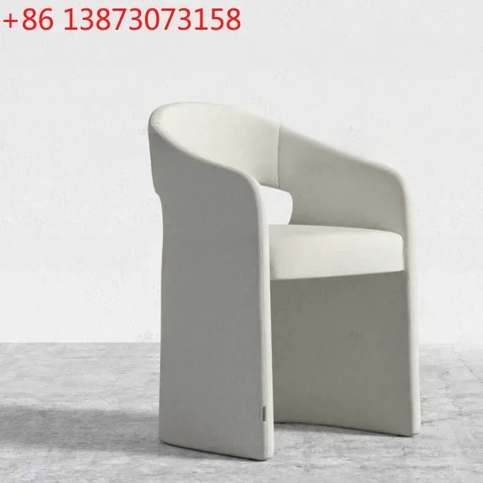 Nordic Light Luxury Reception Negotiation Chair Hotel Lobby Designer Model Room Chair Dining Chair