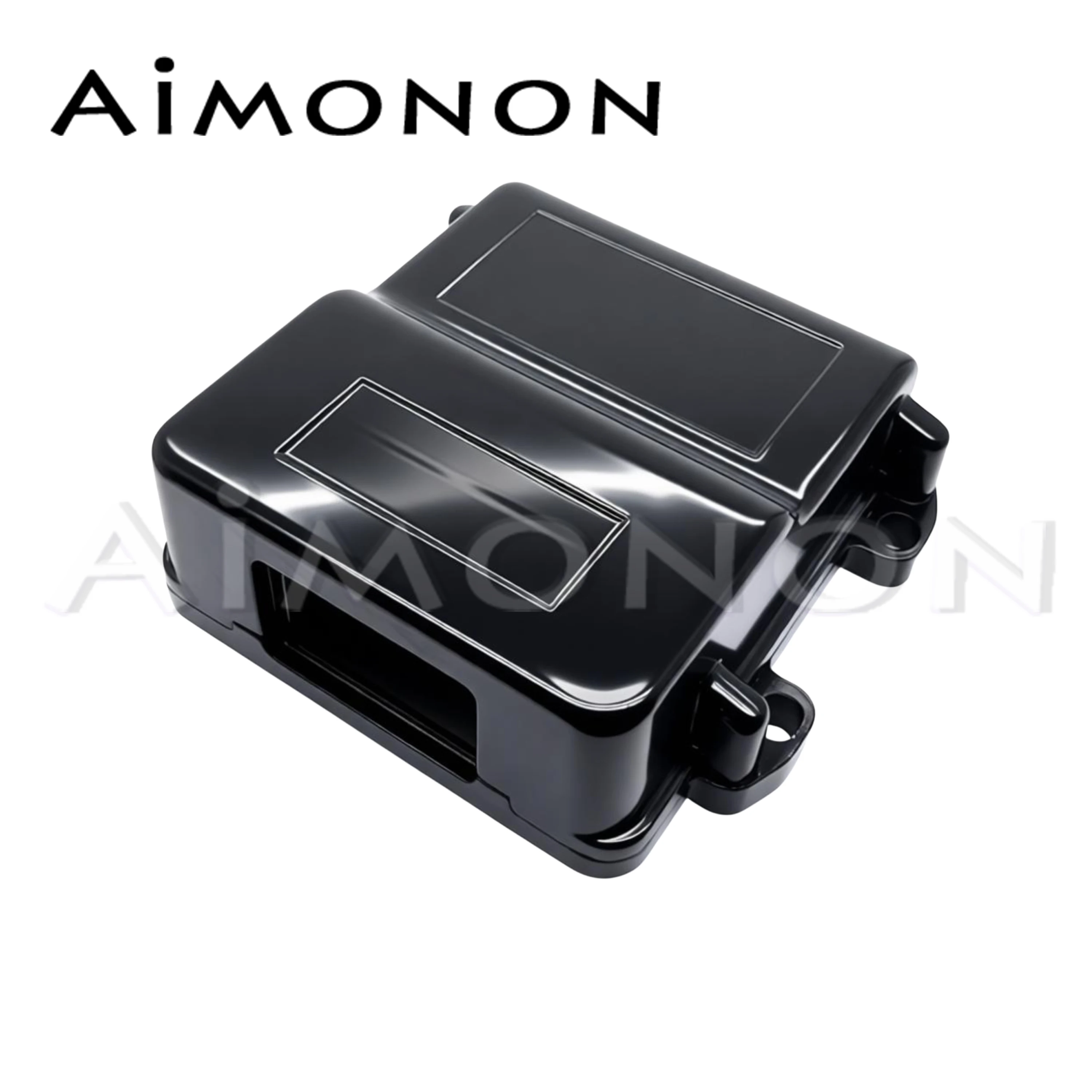 24 pin way automotive ecu aluminum pcb box enclosure with mating male female fci connectors