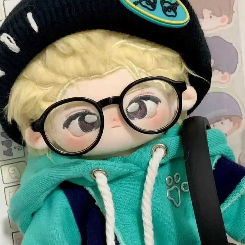 20cm Stuffed Idol Doll Wang Hedi Dylan Dress-up Cotton Doll Plush Collectible Gift Toy for Kids Star Periphery Adults Xmas