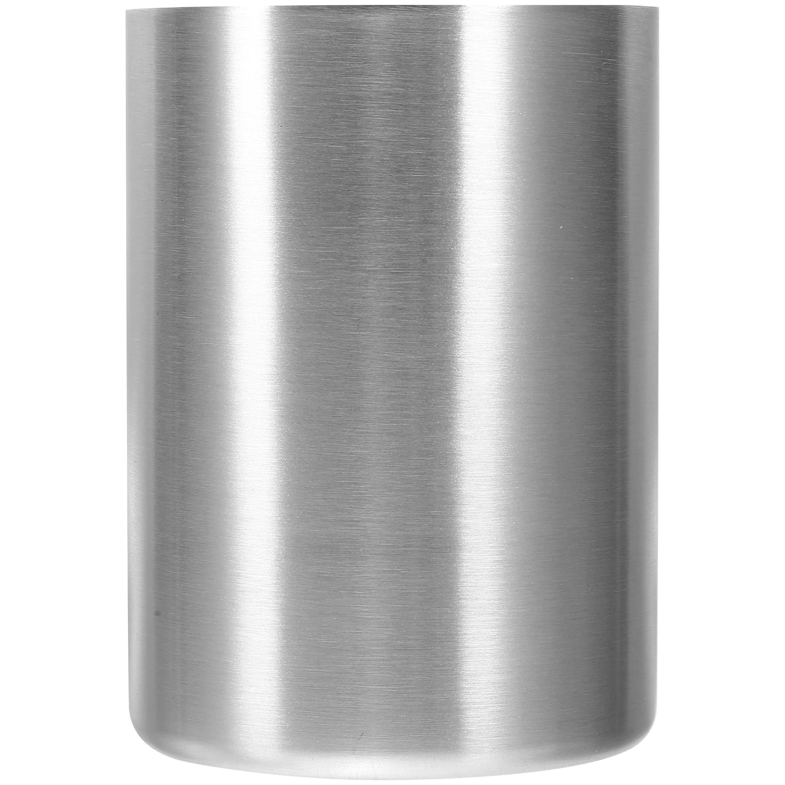 Stainless Steel Toothbrush Tumbler Cup Water Cup Beverages Beer Cup for Home Party Travel (Silver, 300ml)