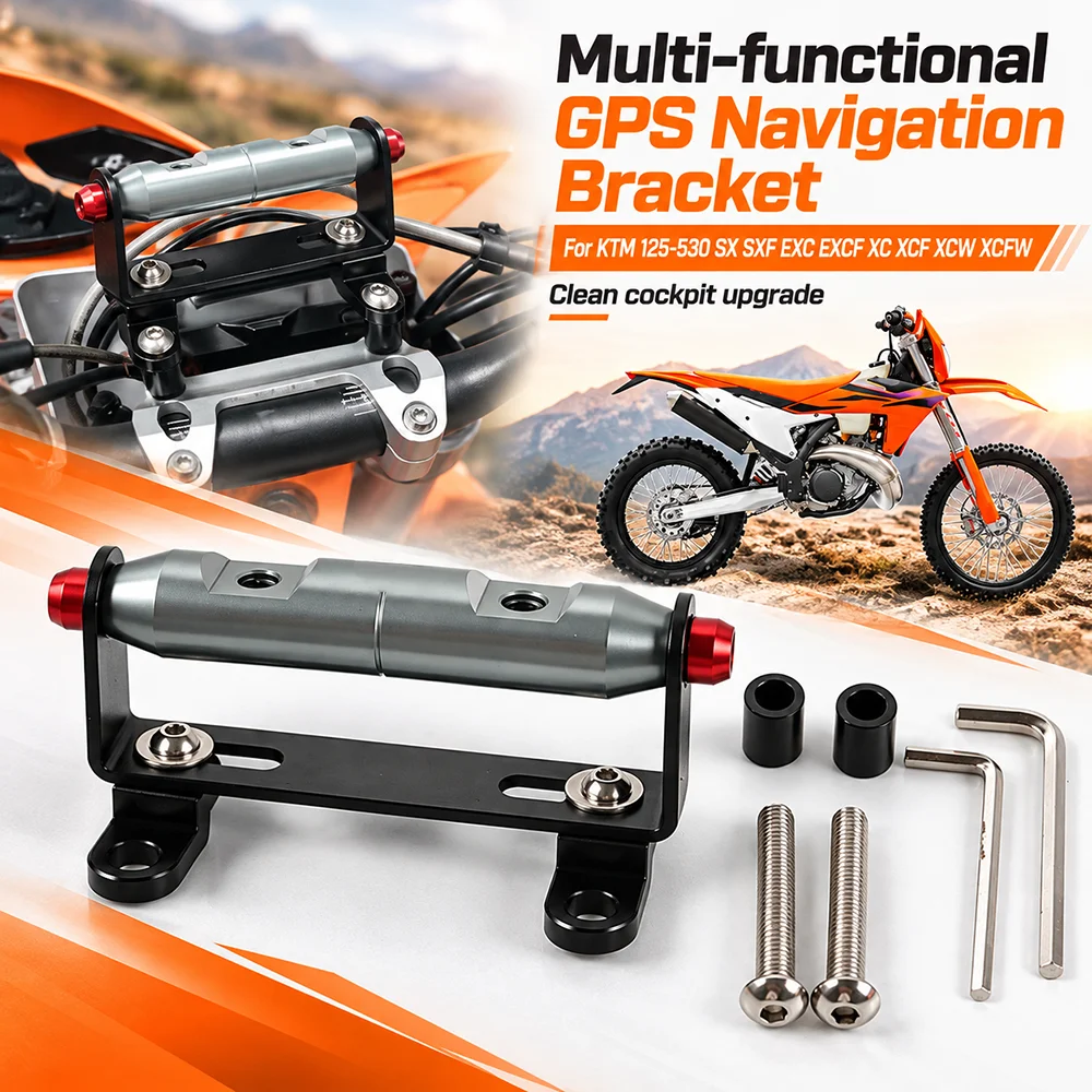 For KTM SX SXF EXC EXCF XC XCF XCW XCFW 125-530 Motorcycle Accessories GPS Navigation Bracket Mount Support SMART PHONE Holder