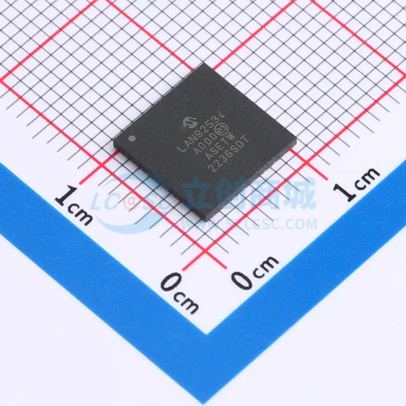 2pcs LAN9253-I/R4X QFN-64(9x9) Bus 100Mbps 1.14V 1.26V Communication Interface IC