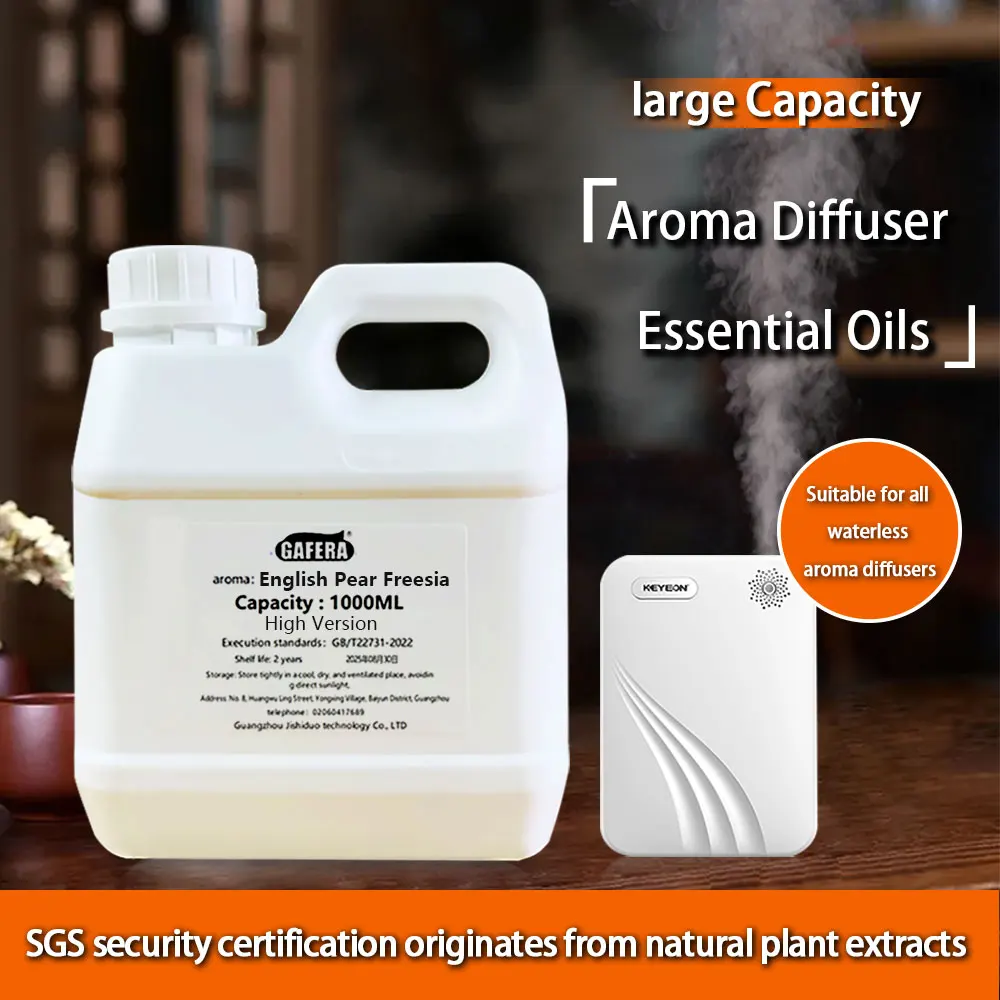 GAFERA 1000 مل (33.8 أونصة سائلة) الزيوت العطرية Freesia/Bluebell - لموزع الروائح السائلة وجميع آلات الروائح بدون ماء #2