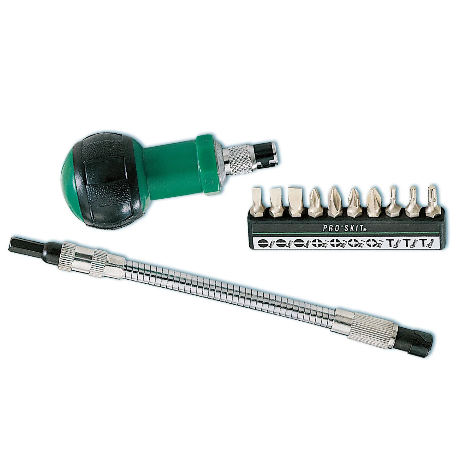 10 in 1 hose ratchet, replacement screwdriver combination