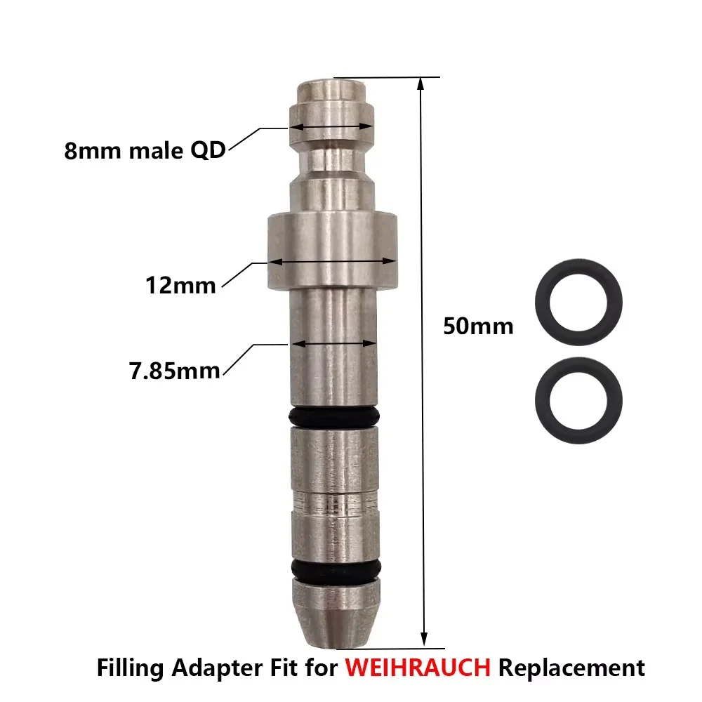 Quick Fill Probe Luftfüll- und Ladeadapter für WEIHRAUCH Ersatzteile