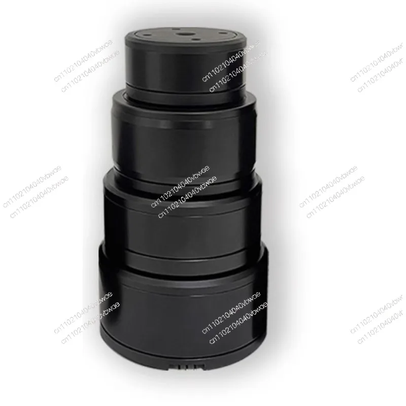 Hollow brushless motor rotating platform set fan screen rotor DC 12-24V