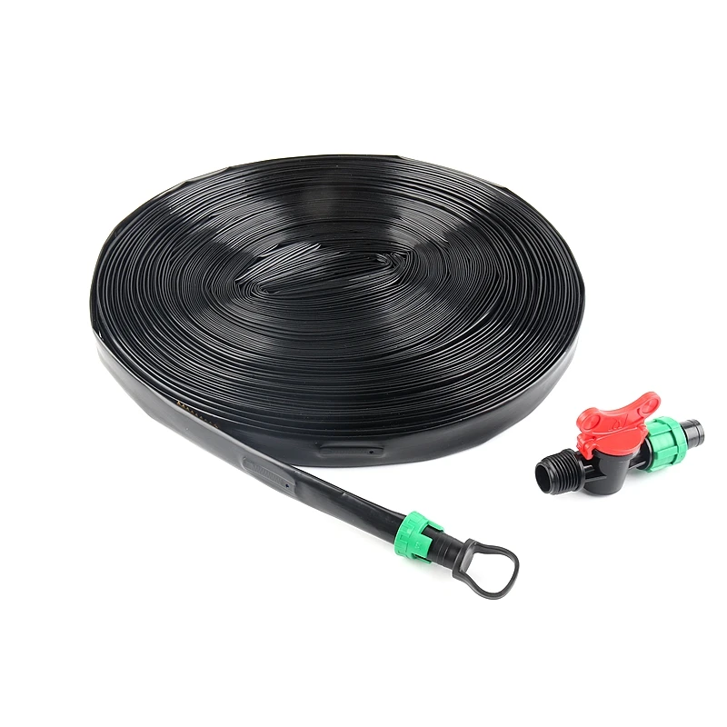 2~100pcs 16mm Micro Irrigation Drip Tape Male Thread Valve Connector Soaker Greenhouse Watering Patch Tape Hose End Cap Joints