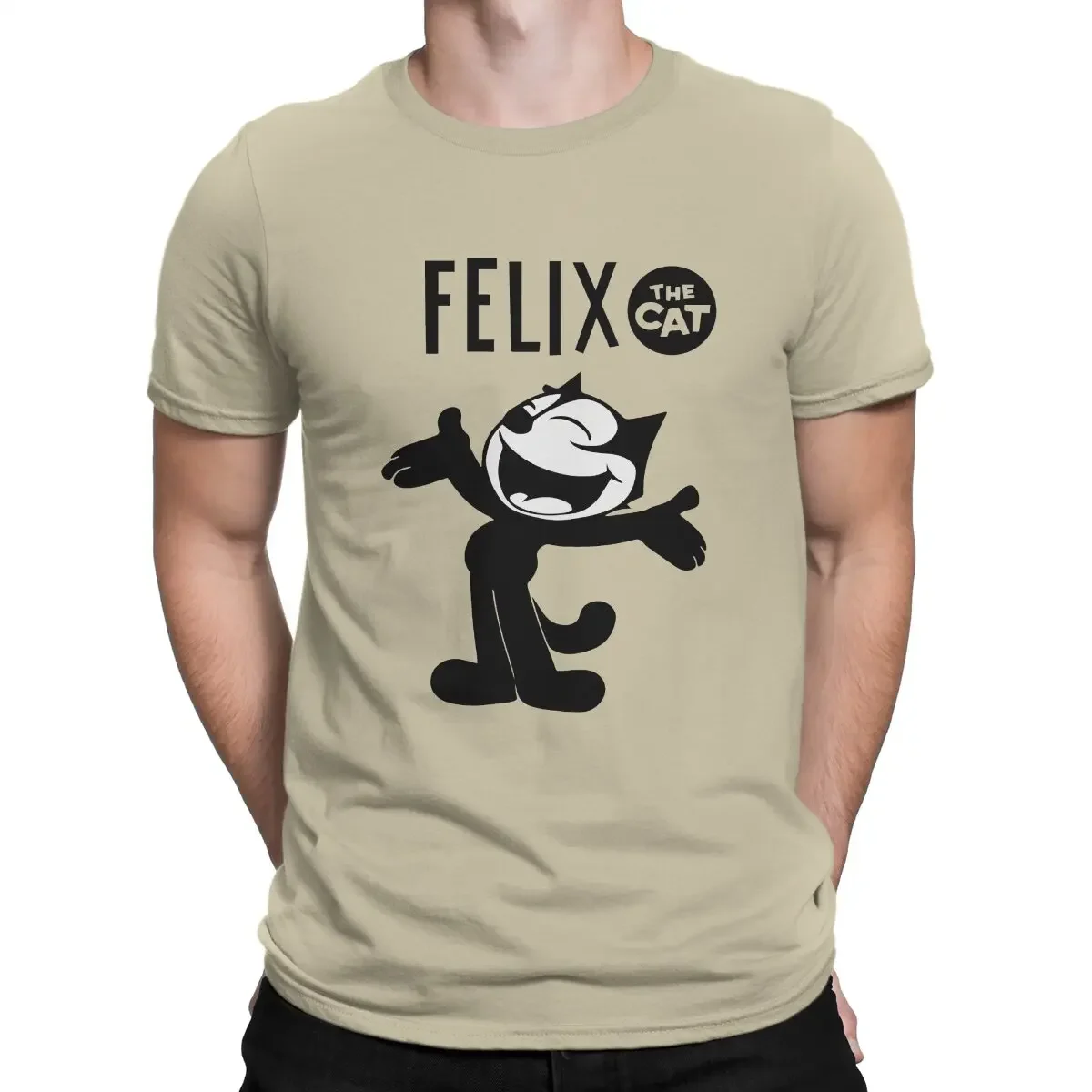 F-Felix The Cat Cartoon Man TShirt Fans Distinctive T Shirt Original Streetwear Hipster image 6