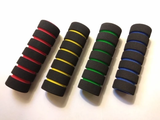 4pcs Motorcycle Handle Foam Cover 2pcs Handlebar Grip Cover 2pcs Levers Cover Motorcycle Parts For Motorcycle Scooter Bicycle