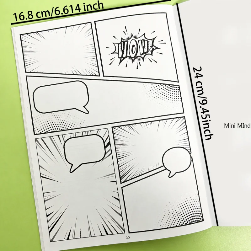 A Drawing Exercise Book For Anime Creation, Adult Decompression Graffiti Drawing Coloring Book, Suitable For Artistic Creation