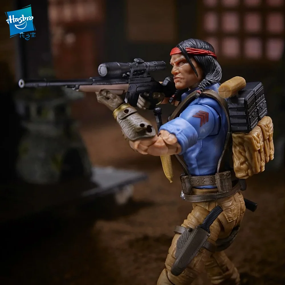 Hasbro G.I.JOE sklasyfikowana seria spirytusowych żelaznych noży 6 cali 16Cm figurki Model postaci z Anime zabawki dla dzieci na prezent zbierania zabawek