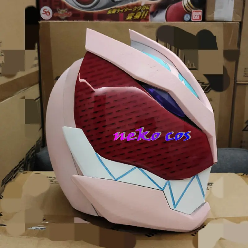 nekocos rider REVICE - Revi  Helmet  Mask Resin Cosplay costume Custom size  Props Toy Gift Halloween Role Play