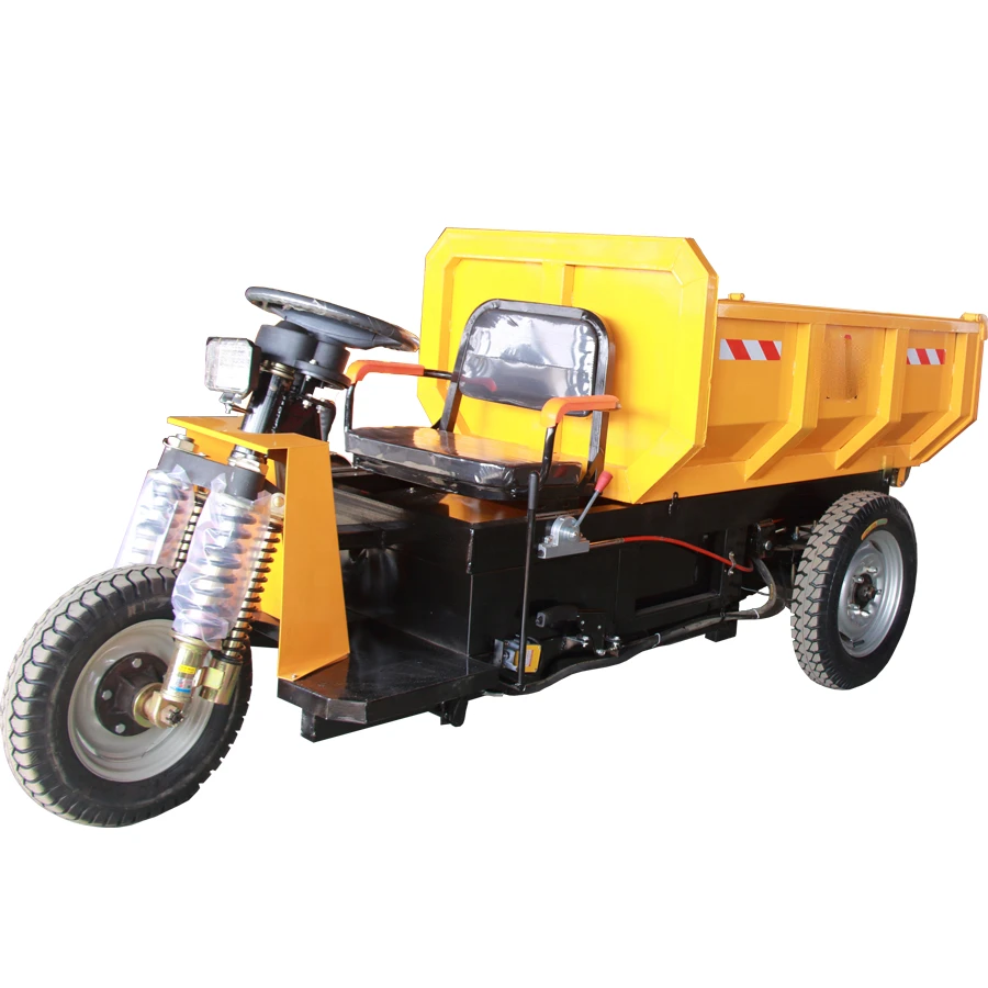 Three-wheel Electric Dumper Truck Construction electric Dumper Truck for sands