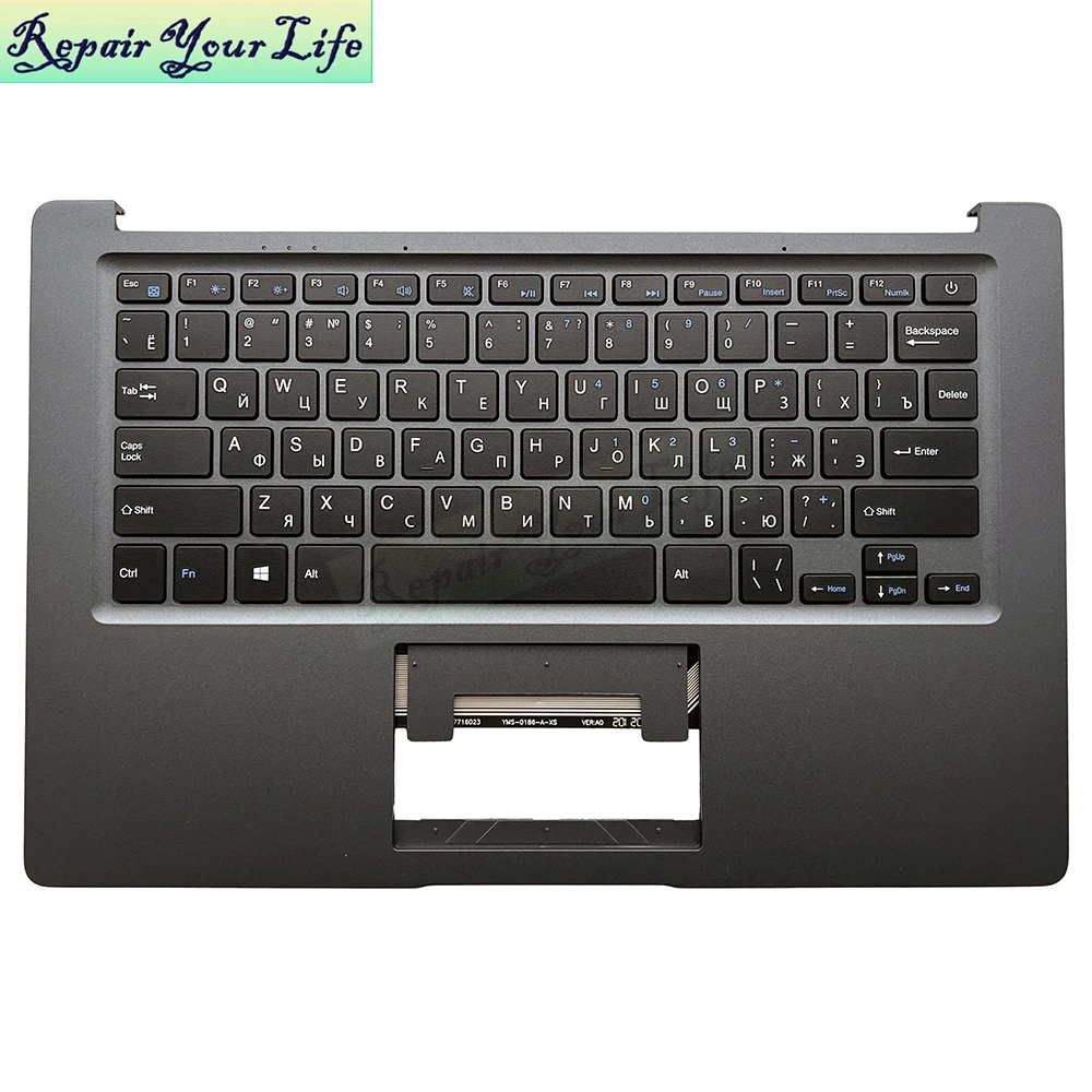 Norway Latin Russian Laptop Keyboard Topcase Palmrest Cover For SmartBook 141C for Compaq Presario CQ25 MB27716023 XS-27716023