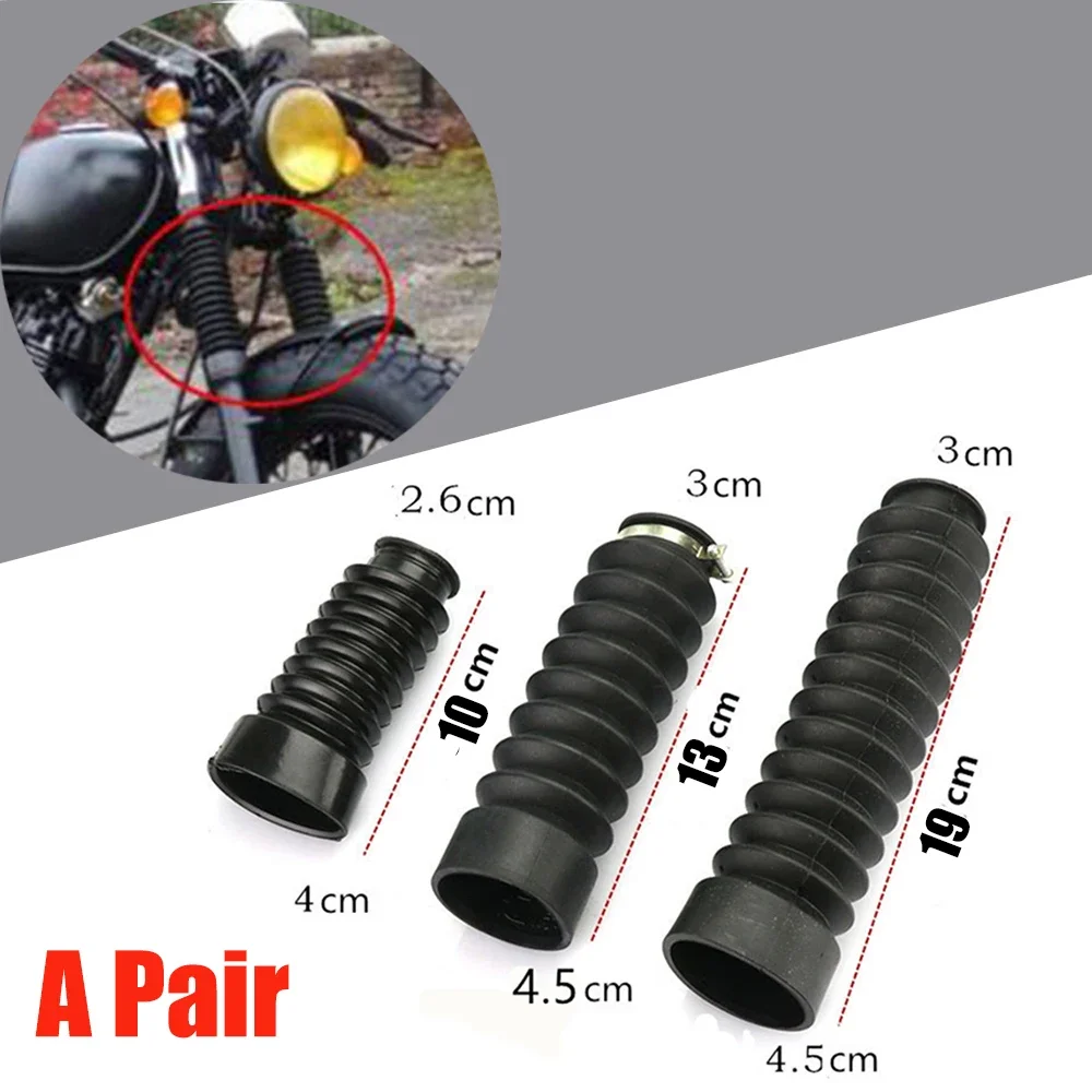 Motorcycle Front Fork Cover Gaiters Gators Boot Shock Absorber Protector Sleeve Dust Guard For Motocross Off Road Pit Dirt Bike