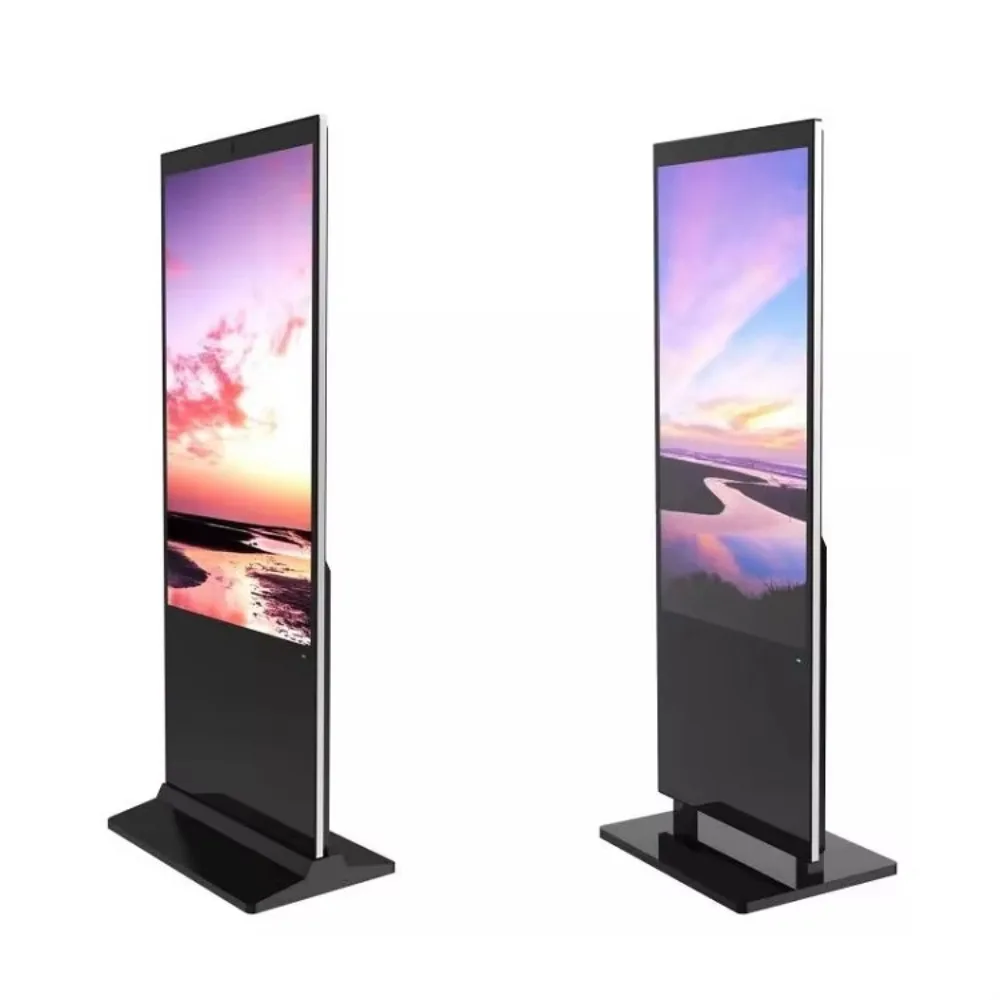 Shopping Mall 55 Inch LCD 16:9 Floor Stand Capacitive Touch Video Display Advertising Player Board - view 5