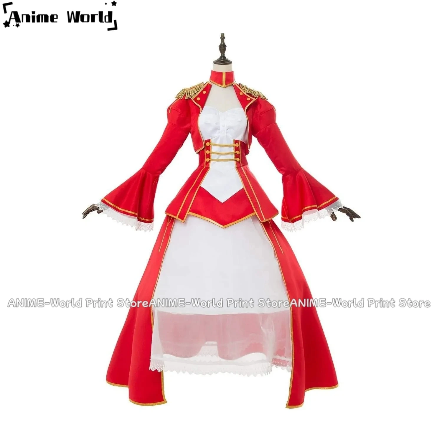 

《Custom Size》Anime Fate Extra: Last Encore Nero Saber Cosplay Costume