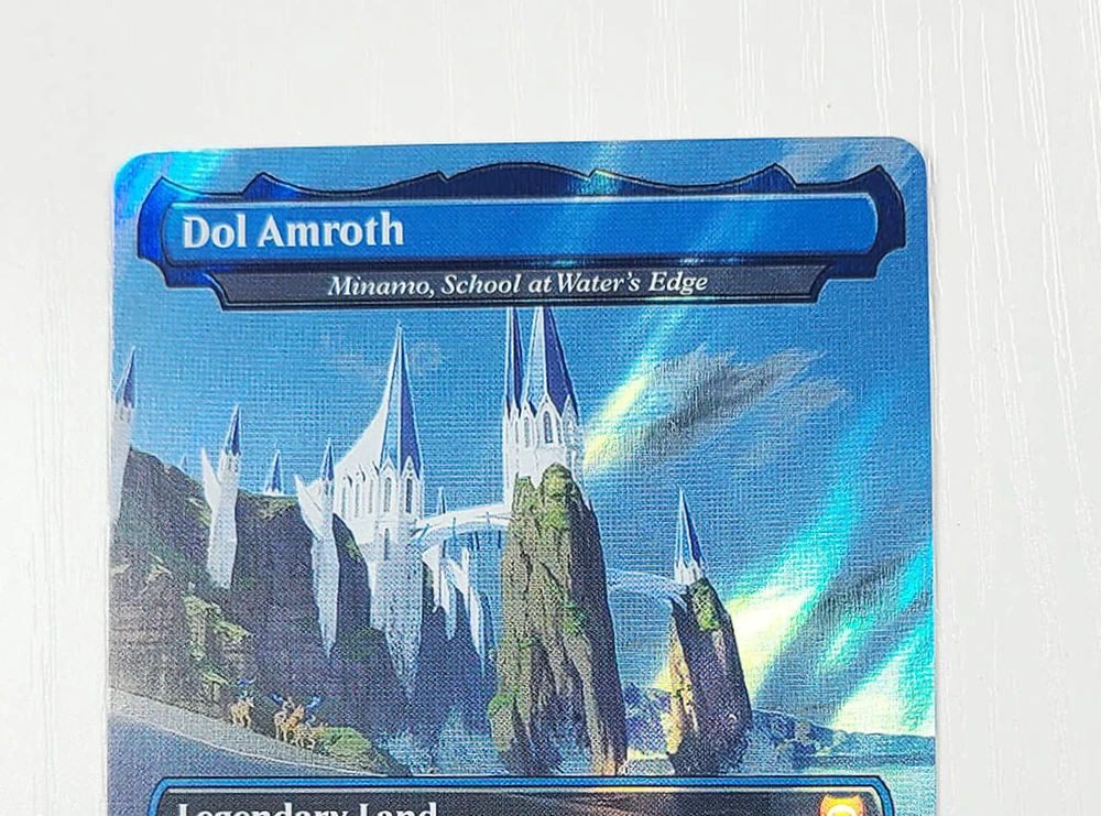 Dol Amroth(Minamo, School at Water's Edge) TCG Magical Proxy Cards Game Quality Proxy Gathering Board Playing Game Trading Cards