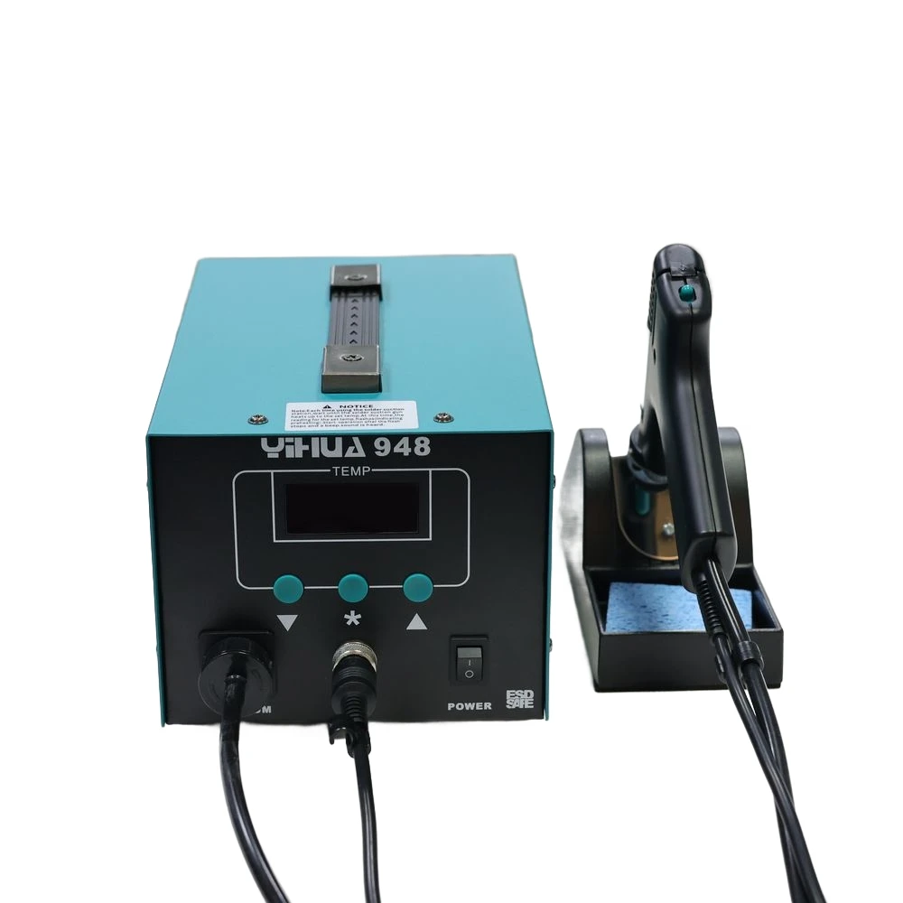 

YIHUA 948 ESD Safe Solder Welding Tools 90W Repair Desoldering Gun Suck Tin Vacuum Desoldering Iron Soldering Rework Station