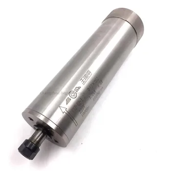 CS 1.2kw 62mm CNC Water Cooled Router Spindle with Motor Bearing Core Components 60000rpm ER11 Nose for Woodworking Machine
