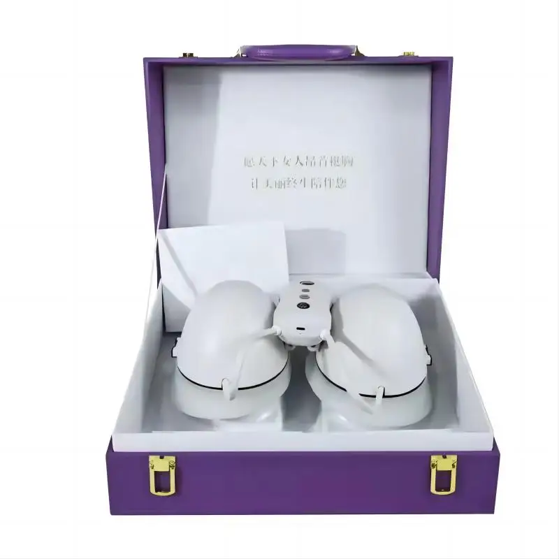 Terahertz Alto moltiplicatore Poliestere Bellezza scientifica Massaggio al seno Macchina vibrante per il torace femminile Massaggio al torace femminile