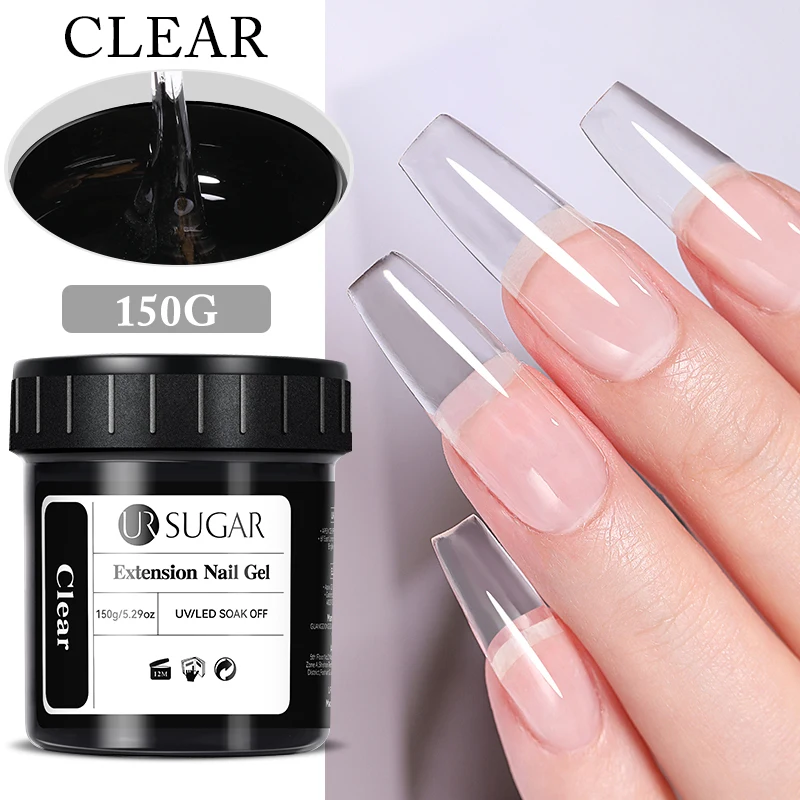 UR SUGAR 150g Jelly Nail Extension Gel UV LED Builder Gel for Nails