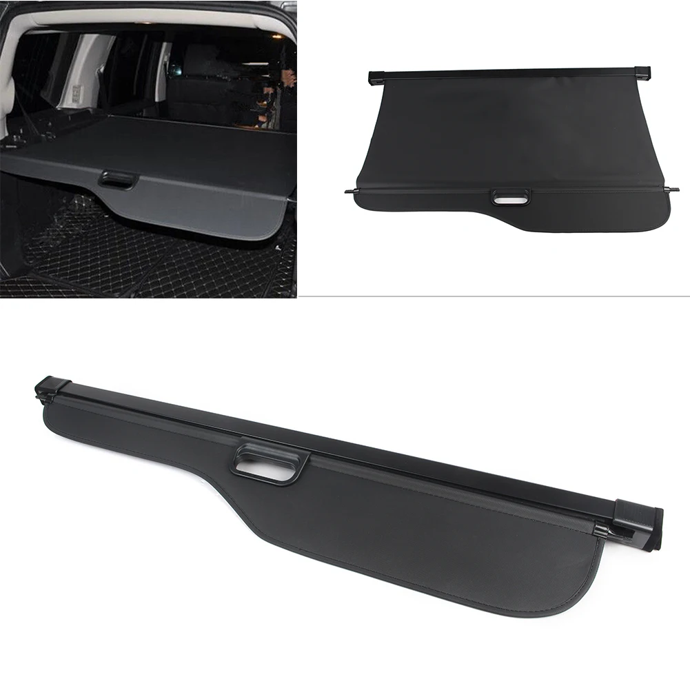 

Car Black Rear Trunk Shade Retractable Cargo Cover For Land Rover Discovery 4 LR4 2009-2016 & Discovery 3 LR3 2004-2009