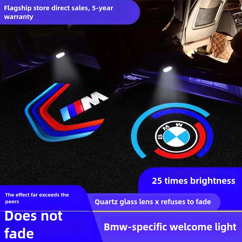 2pcs Led Car Door Welcome Light Projector Logo Ghost Shadow Laser Lamp For BMW 1 3 series G20 G21 F40 G29 Z4 2019 2020 G20