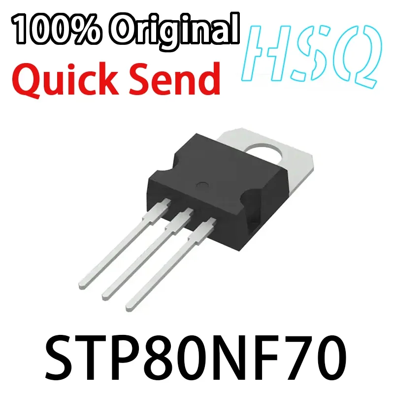 1PCS New Spot STP80NF70 80NF70 Electric Vehicle Controller MOS Field Effect Tube