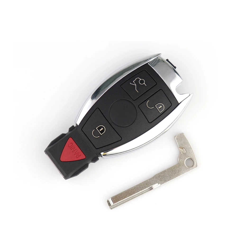 For Mercedes Benz W205 W203 W204 W210 W211 W212 W221 W222 A B C E S G Class Key GLC CLA AMG BGA NEC R CL GL Remote Car Key Shell