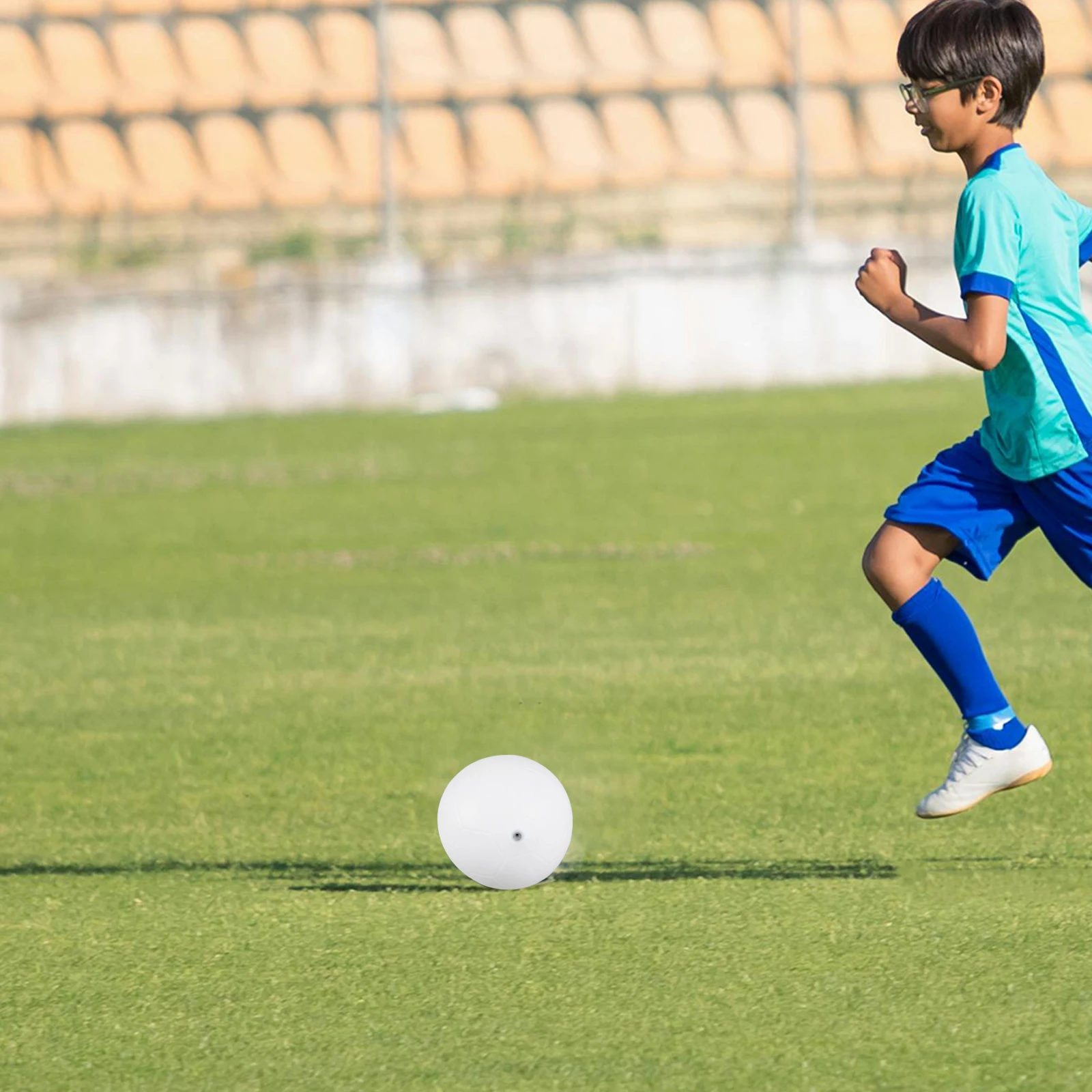 Blank Signature Soccer Ball Pure White DIY Graffiti Paintable Kids Sports Elastic Durable Mini Silent Toddler Football Training