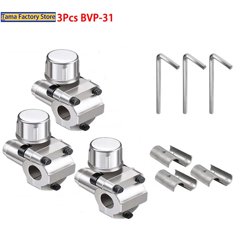 3Sets BPV-31 Bullet Piercing Valve Line Tap Faucet Valve Kit 1.5\