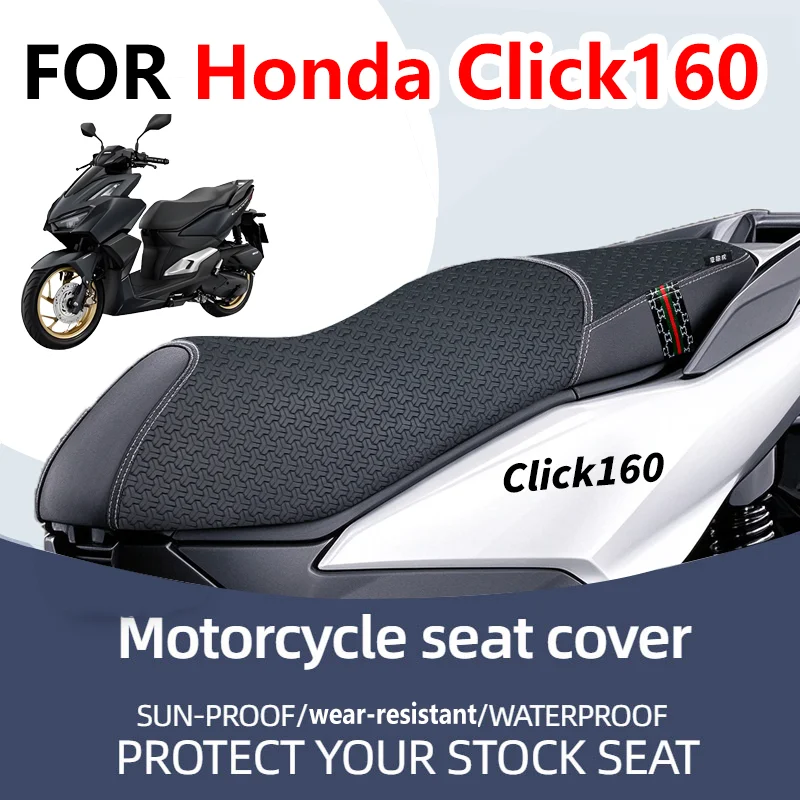 Suitable for Click150 motorcycle thermal insulation seat cover leather seat cover special modified seat cover