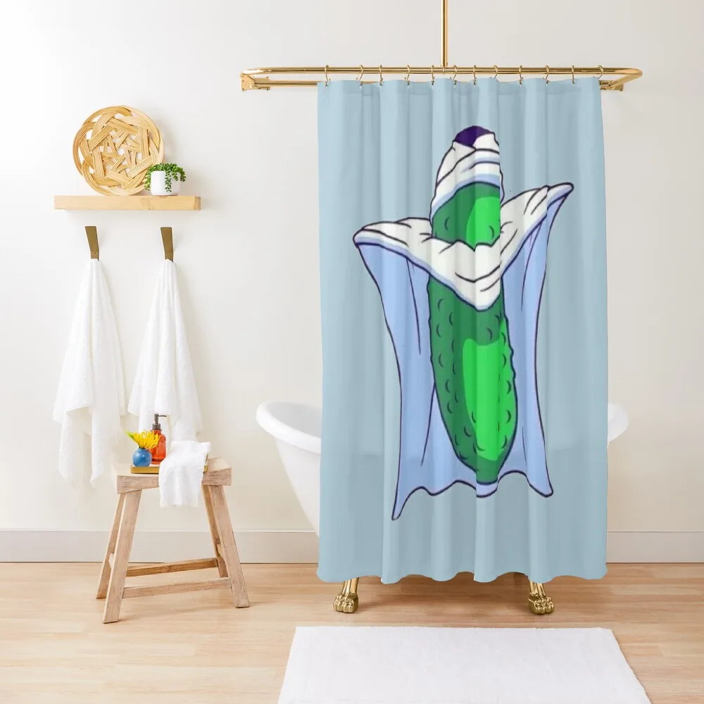 

Pickle-O Shower Curtain Bathroom Accessorys Waterproof Shower Bathroom Decor Luxury Bathroom Shower Curtain