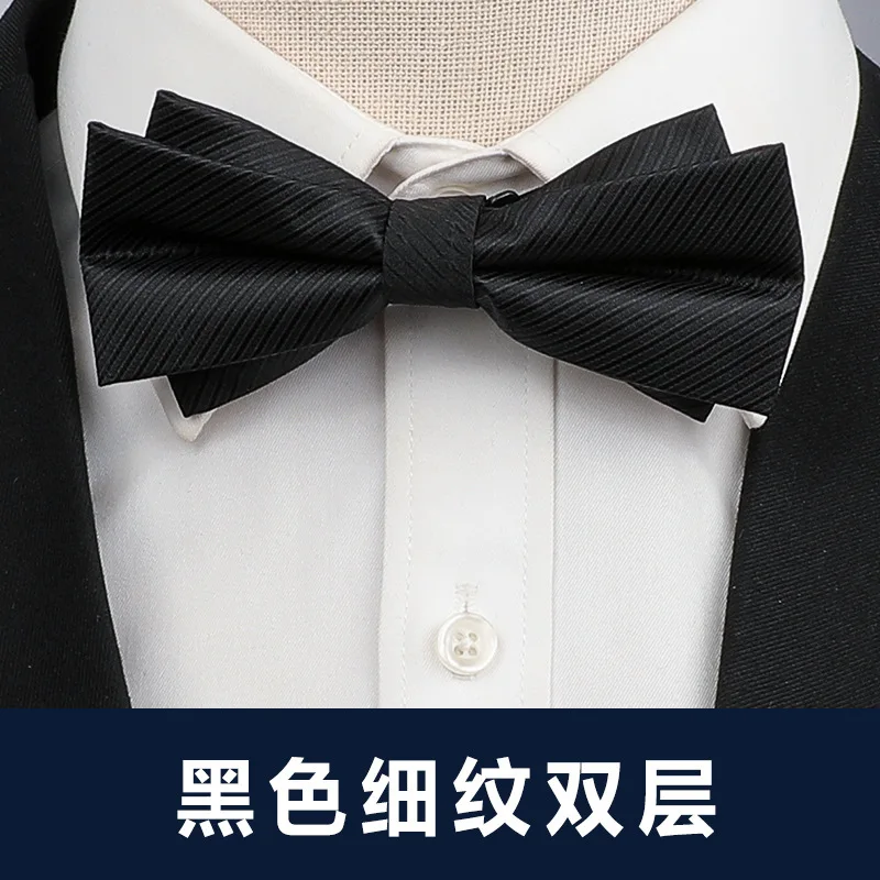 メンズ蝶ネクタイ ビジネス フォーマル ブラック ホワイト 宴会 新郎 結婚式 ドレス ちょう結び ベストマン トレンディ カジュアル