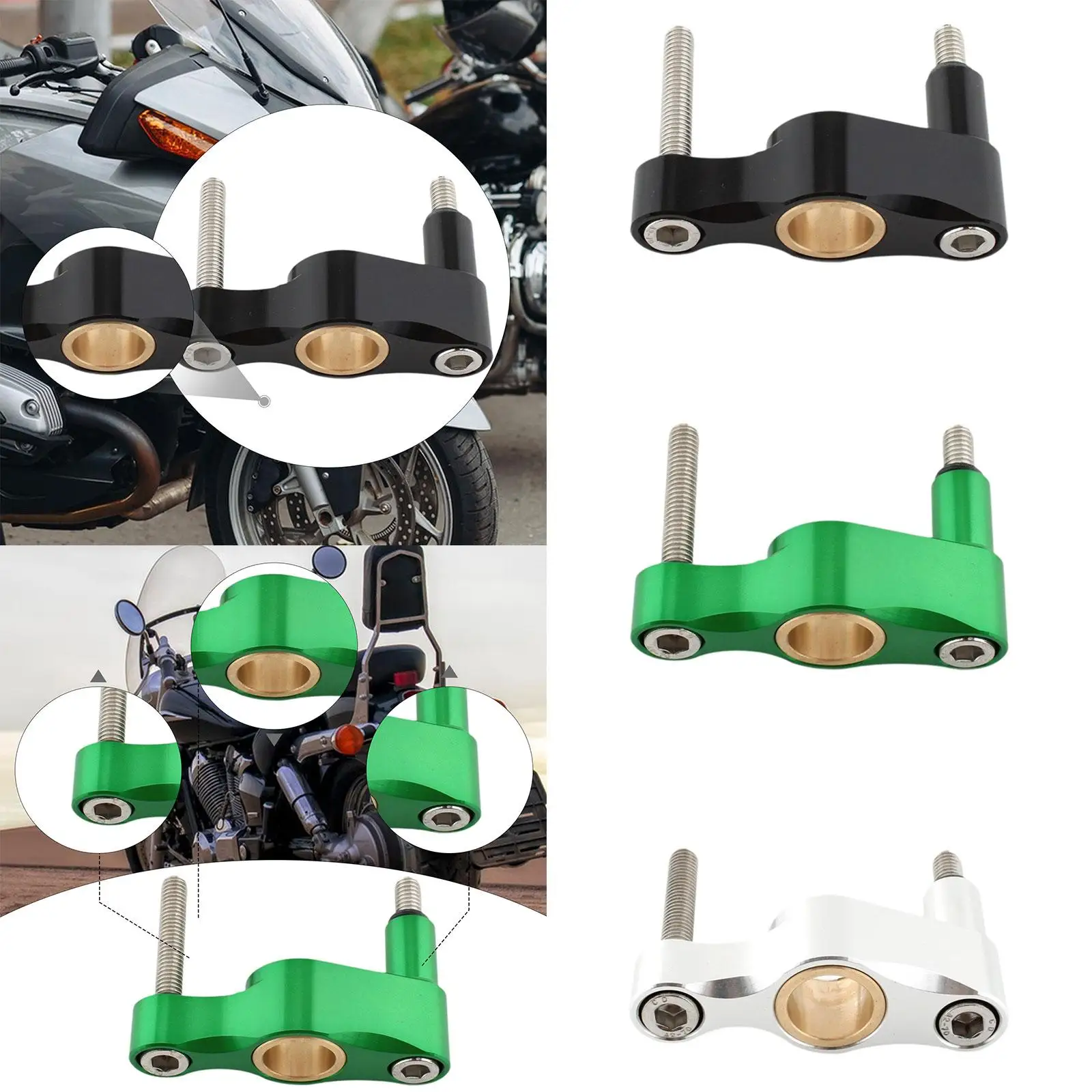

Motorcycle Gear Shift Support Bracket Aluminum Alloy Easy Install Transmission Upgrade for Kawasaki ZX 4R ZX 4RR ZX 25R