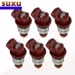 6 PCS OEM 37001 804528 75-90-115-200-225 7590115200225 Auto Gasoline Fuel Injector Nozzle For Mercury Mariner