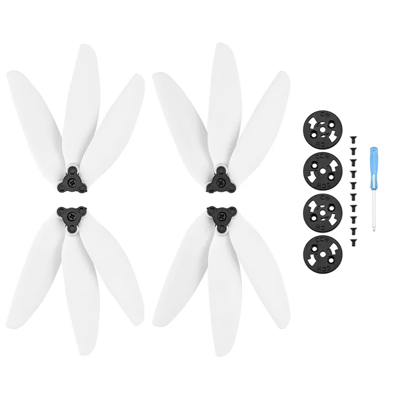 For DJI Mini 2/SE Mavic Mini Propeller Quick Release Foldable Three-blade Props Paddle Replacement Wing Fans Drone Accessories