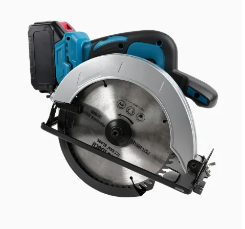 Wireless High-Precision 185mm Electric Circular Saw with 7-inch Lithium Battery for Woodworking Boards and Hand Push